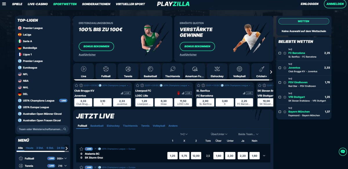 Playzilla-website