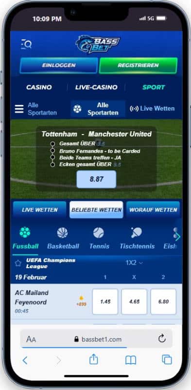 BassBet Mobile