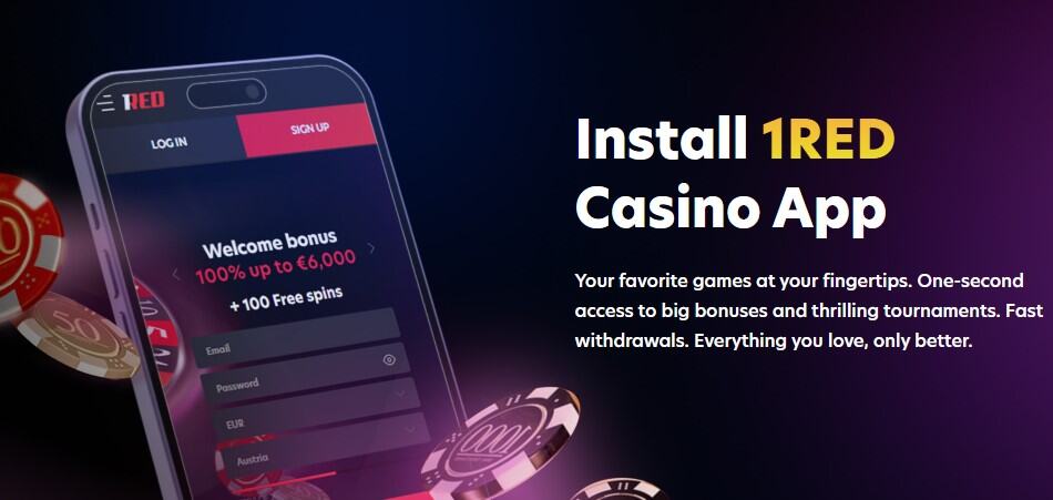 1RED Mobile app